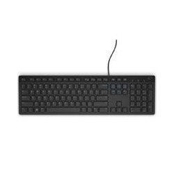 TECLADO ALAMBRICO DELL DE 105 TECLAS EN ESPAÑOL MODELO KB216 COLOR NEGRO