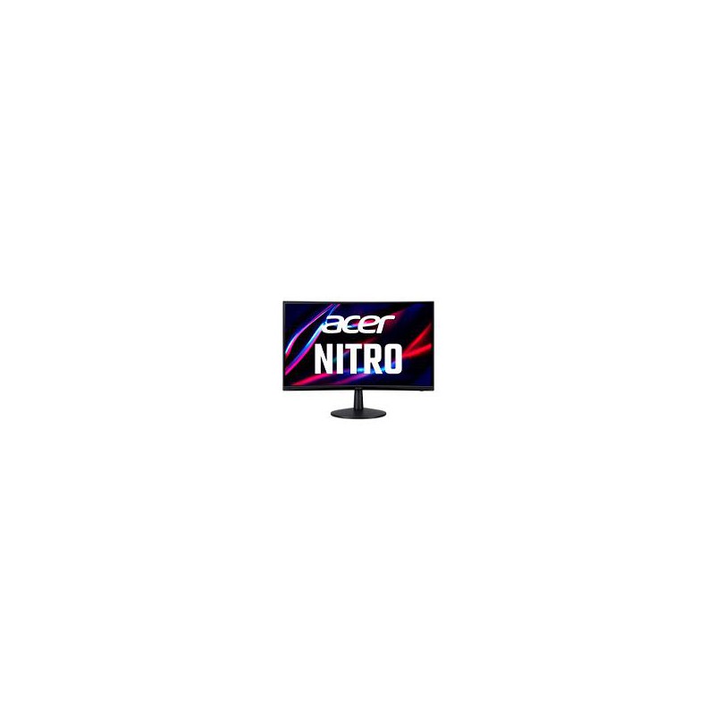 MONITOR GAMER CURVO ACER NITRO ED240Q HBI, 23.6 PULGADAS FHD 1920 X 1080, 100HZ, VA, 1MS, HDMI + VGA, VESA, INCLUYE CABLE HDMI, 