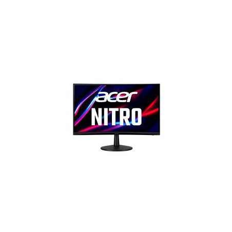 MONITOR GAMER CURVO ACER NITRO ED240Q HBI, 23.6 PULGADAS FHD 1920 X 1080, 100HZ, VA, 1MS, HDMI + VGA, VESA, INCLUYE CABLE HDMI, 