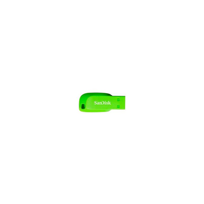 MEMORIA SANDISK 16GB USB 2.0 CRUZER BLADE Z50 ELECTRIC GREEN SDCZ50C-016G-B35GE