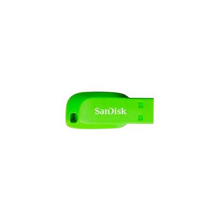 MEMORIA SANDISK 16GB USB 2.0 CRUZER BLADE Z50 ELECTRIC GREEN SDCZ50C-016G-B35GE