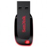 MEMORIA SANDISK 128GB USB 2.0 CRUZER BLADE Z50 NEGRO C/ROJO SDCZ50-128G-B35