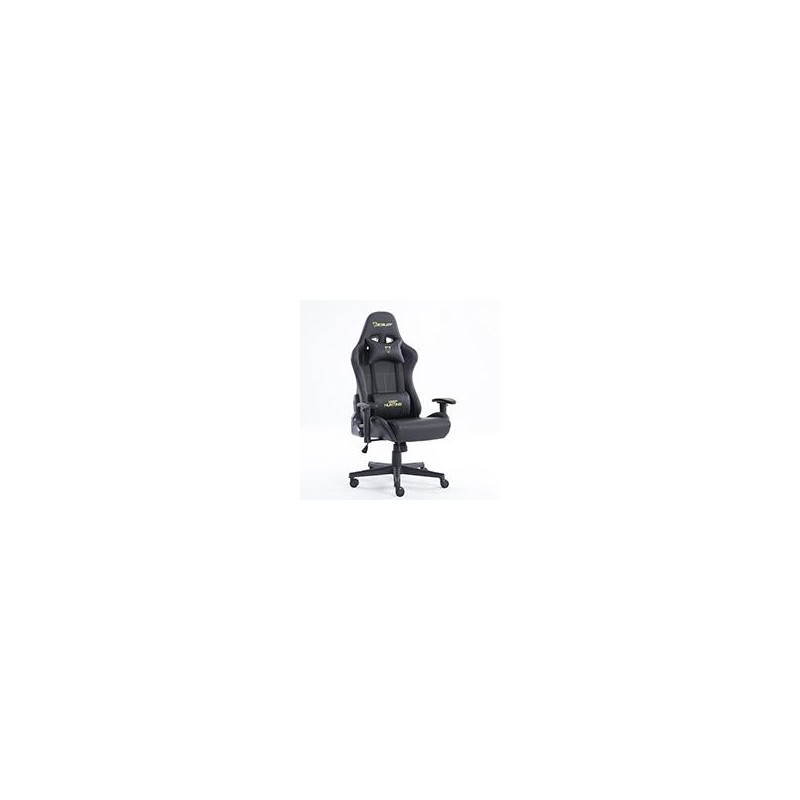 SILLA GAMER OCELOT/COLOR NEGRO/DESCANSA BRAZOS AJUSTABLES/RECLINABLE 90-155 GRADOS/SOPORTA HASTA 150KG