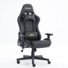 SILLA GAMER OCELOT/COLOR NEGRO/DESCANSA BRAZOS AJUSTABLES/RECLINABLE 90-155 GRADOS/SOPORTA HASTA 150KG