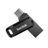 MEMORIA SANDISK ULTRA DUAL DRIVE GO USB 256GB TIPO-C / USB 3.1 VELOCIDAD DE LECTURA 150MB/S COLOR NEGRO SDDDC3-256G-G46