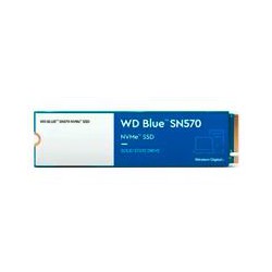 UNIDAD DE ESTADO SOLIDO SSD INTERNO WD BLUE SN570 250GB M.2 2280 NVME PCIE GEN3 X4 LECT.3300MBS ESCRIT.1200MBS PC LAPTOP MINIPC 