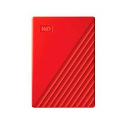 DISCO DURO EXTERNO WD MY PASSPORT 4TB 2.5 PORTATIL USB3.0 ROJO WINDOWS BACKUP ENCRIPTACION WDBPKJ0040BRD-WESN