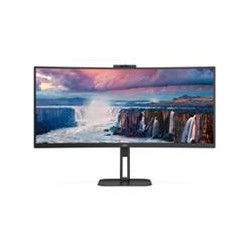 MONITOR CURVO AOC 34 PANEL VA / FRECUENCIA 100HZ / T.D.R  4 MS / FLICKER FREE / LOW BLUE LIGHT / COLOR NEGRO/ HDMI / VGA / DISPL