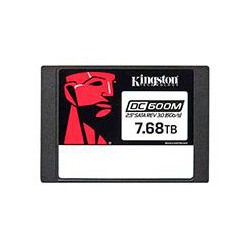 UNIDAD SSD KINGSTON DC600M ENTERPRICE SATA 2.5 PARA SERVER 7680GB SEDC600M/7680G