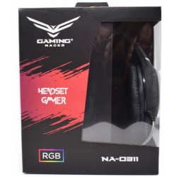 Audífonos Gamer Naceb Technology NA-0311, Negro, 2 m