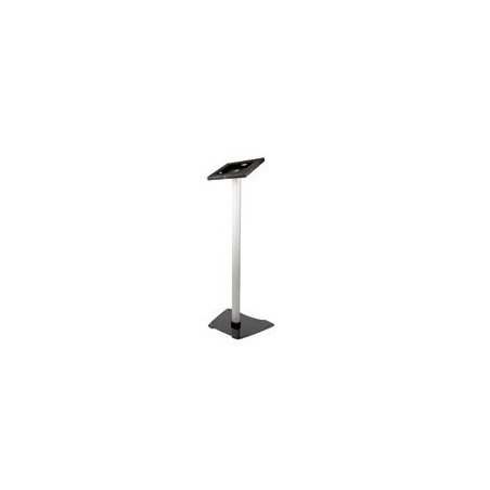 PEDESTAL CON SEGURO PARA IPAD - BASE DE PISO METALICA SEGURA CON ALTURA FIJA - CON SOPORTE PARA IPAD AIR, IPAD PRO DE 9.7 - STAR