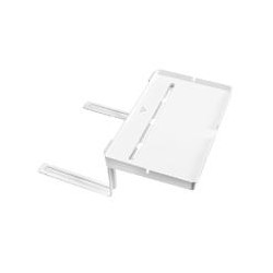 SOPORTE ACTECK VAULT EASE BC424 / SOPORTE PARA CAMA TIPO BURO / ALTURA AJUSTABLE / METAL / HASTA 15 KG / BLANCO / AC-936606