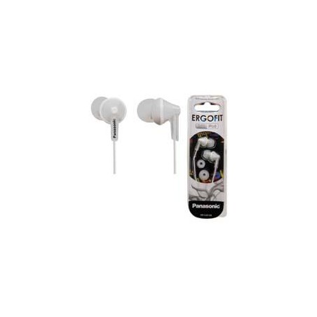 AUDIFONOS TIPO INSERCION (IN-EAR)  PANASONIC RP-HJE125PP COLOR BLANCO CONECTOR 3.5MM