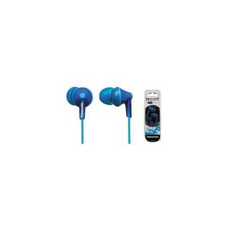 AUDIFONOS TIPO INSERCION (IN-EAR)  PANASONIC RP-HJE125PPA COLOR AZUL CONECTOR 3.5MM