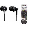 AUDIFONOS TIPO INSERCION (IN-EAR)  PANASONIC RP-HJE125PP COLOR NEGRO CONECTOR 3.5MM