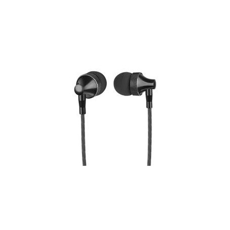 AUDÍFONOS IN-EAR CON MICRÓFONO PERFECT CHOICE STRETTO NEGRO