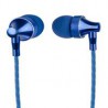 AUDÍFONOS IN-EAR CON MICRÓFONO PERFECT CHOICE STRETTO AZUL