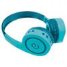 AUDFONOS ON-EAR INALAMBRICOS MANOS LIBRES CON BT FM SD 3.5MM EASY LINE BY PERFECT CHOICE VERDE