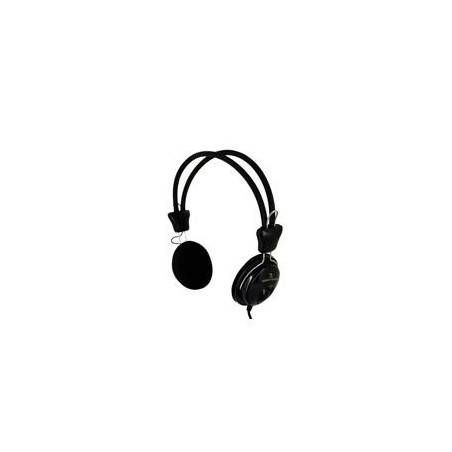 AUDIFONO DIADEMA CON MICROFONO 3.5 MM SIN ADAPTADOR PERFECT CHOICE NEGRO