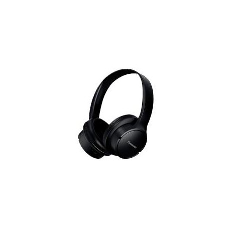 AUDIFONOS BLUETOOTH TIPO DIADEMA (ON-EAR) PANASONIC RB-HF520BPUK, COLOR NEGRO, FUNCION MANOS LIBRES/MICROFONO, 50 HORAS DE REPRO