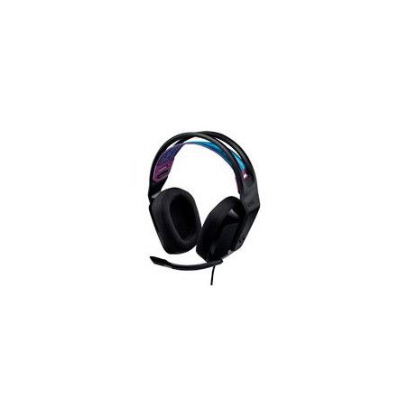 AUDIFONOS GAMING TIPO DIADEMA LOGITECH G335 BLACK  ALAMBRICO 3.5MM SUPER LOGERO 240G PC, XBOX, PLAYSTATION, NINTENDO, SWITCH, DI