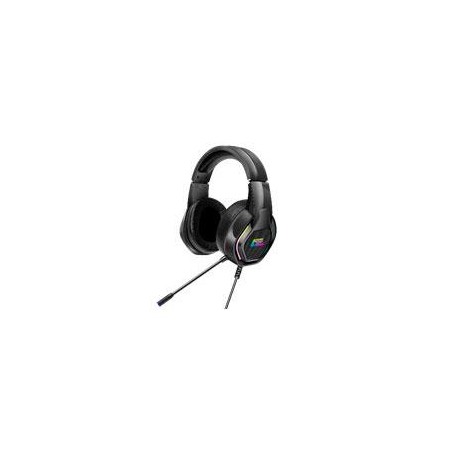 HEADSET TECHZONE IMMORTAL GAMING IMGHS LED RGB NEGRO 3.5MM