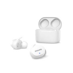 AUDIFONOS PHILIPS INTRAUDITIVOS INALAMBRICOS / COLOR BLANCO / BLUETOOTH 5.0 / ESTUCHE DE CARGA USB-C PORTATIL / RESISTENTES AL A