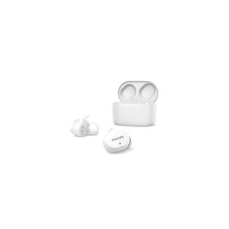 AUDIFONOS PHILIPS INTRAUDITIVOS INALAMBRICOS / COLOR BLANCO / BLUETOOTH 5.0 / ESTUCHE DE CARGA USB-C PORTATIL / RESISTENTES AL A