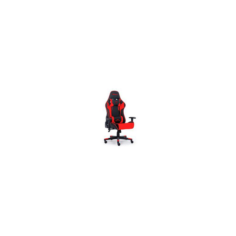 SILLA GAMER OCELOT/COLOR ROJO CON NEGRO/DESCANSA BRAZOS AJUSTABLES/ RECLINABLE 90-155 GRADOS/ SOPORTA HASTA 150KG