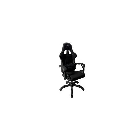 SILLA GAMER BALAM RUSH POWER RUSH V2 BLACK EDITION / TELA Y PIEL SINTETICA / RECLINABLE / MAX 120 KG / NEGRO / BR-934534