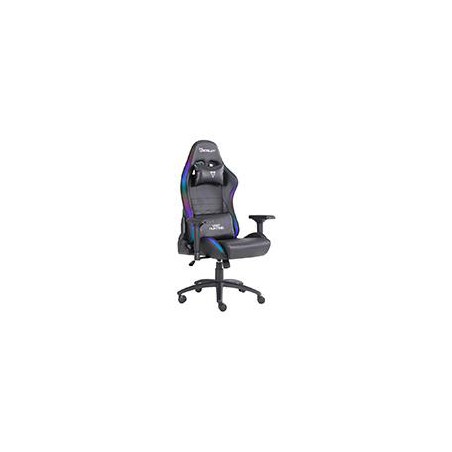 SILLA GAMER OCELOT GAMING RGB / BASE AJUSTABLE DE METAL / DESCANSA BRAZOS AJUSTABLES DE 4 DIMENSIONES / ANGULO DE INCLINACION 15