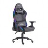 SILLA GAMER OCELOT GAMING RGB / BASE AJUSTABLE DE METAL / DESCANSA BRAZOS AJUSTABLES DE 4 DIMENSIONES / ANGULO DE INCLINACION 15