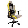 SILLA GAMER BALAM RUSH THUNDER COMP DARK-LIGHT EDITION XL / INCLINACION DE 90 A 180°/ MAX 150 KG / GRIS Y AMARILLO / BR-932912