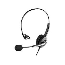 AUDIFONOS ACTECK CENTRIC PRO HN620 / ALAMBRICOS / DIADEMA PARA CONFERENCIA / USB / MICROFONO FLEXIBLE / 4 BOTONES CONTROLADORES 