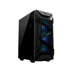 GABINETE ASUS TUF GAMING GT301/NEGRO/MEDIA TORRE/ATX/CRISTAL TEMPLADO/RGB/GAMER