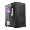 GABINETE GAMER BALAM RUSH ARTIC GI725 / MINI TORRE / MICRO ATX, MINI ITX / VENTILADOR RGB / PANEL CRISTAL TEMPLADO, METAL / NEGR