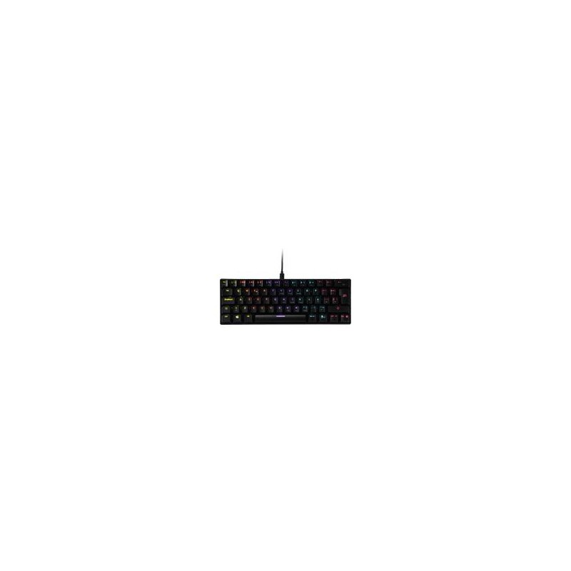 TECLADO MECANICO OCELOT/FORMA 60/ALAMBRICO/PLASTICO/ILUMINACION TIPO RGB/GAMER