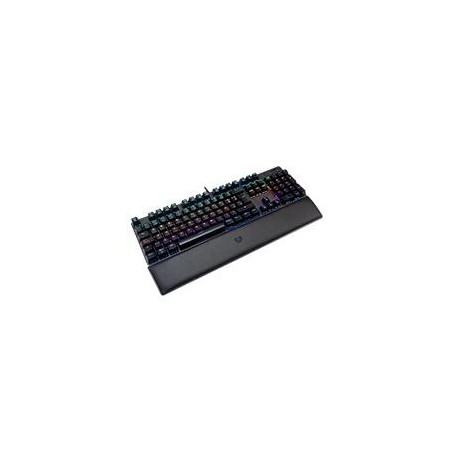 TECLADO GAMER BALAM RUSH DOMINATE GKX775 / ALAMBRICO OPTOMECANICO / RGB / ANTIGHOSTING / REPOSAMUÑECAS / PROGRAMABLE / MULTIMEDI