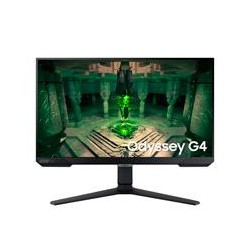 MONITOR LED SAMSUNG 25 PULGADAS,WIDESCREEN, FHD, 1,920 X 1,080, ODYSSEY, G4, BG400, IPS, NEGRO, HDMI 2, D. PORT 1, FLAT, GAMER, 