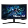 MONITOR LED SAMSUNG 27 PULGADAS, WIDESCREEN, ODISSEY, G5,QHD, 2.560 X 1.440),GAMER, CURVE, NEGRO,16:9,165 HZ,1 MS, PANEL VA, FRE