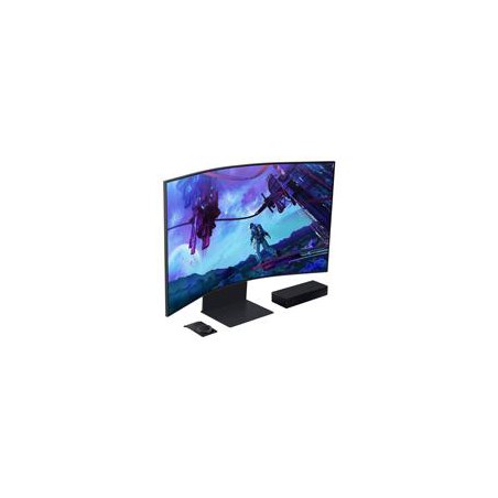 MONITOR LED SAMSUNG 55 PULGADAS, WIDESCREEN, GAMER, ODYSSEY ARK,UHD 3,840 X 2,160, NEGRO, PIVOT, 3 HDMI, 1 D. PORT, 1 LAN, 2 USB