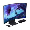 MONITOR LED SAMSUNG 55 PULGADAS, WIDESCREEN, GAMER, ODYSSEY ARK,UHD 3,840 X 2,160, NEGRO, PIVOT, 3 HDMI, 1 D. PORT, 1 LAN, 2 USB