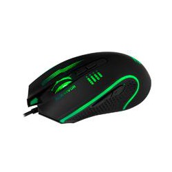 MOUSE GAMER BALAM RUSH SURVIVOR / ALAMBRICO / USB / OPTICO / 3200 DPI AJUSTABLE / ILUMINACION LED / NEGRO / BR-929691