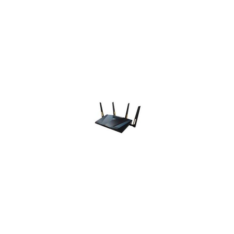 ROUTER GAMER ASUS AX6000/1148-4804MBPS/2.4 Y 5GHZ/4X LAN GBE/MU-MIMO/USB/4X ANTENAS EXT/CONTROL PARENTAL/VPN/AIMESH/WTFAST/WIFI 