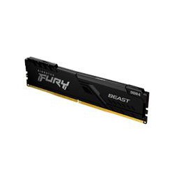 MEMORIA KINGSTON UDIMM DDR4 8GB 3200MHZ FURY BEAST CL16 288PIN 1.35V C/DISIPADOR DE CALOR P/PC/GAMER/ALTO RENDIMIENTO (KF432C16B