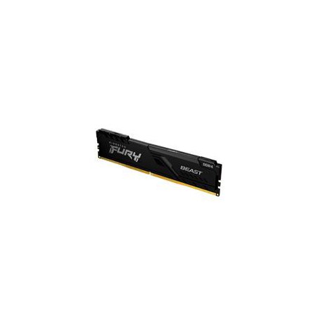 MEMORIA KINGSTON UDIMM DDR4 8GB 3200MHZ FURY BEAST CL16 288PIN 1.35V C/DISIPADOR DE CALOR P/PC/GAMER/ALTO RENDIMIENTO (KF432C16B