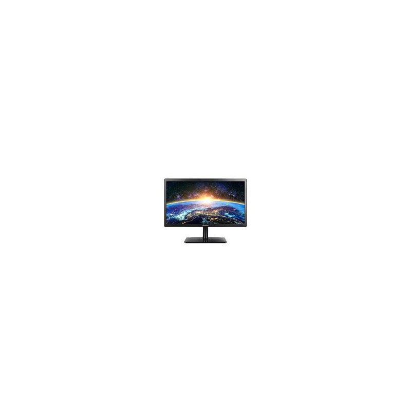 MONITOR LED HD QUARONI / 19.5 PULGADAS / RESOLUCION HD 1366X768 PX / VGA/HDMI / NEGRO