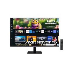 MONITOR LED SAMSUNG 32 PULGADAS, WIDESCREEN, FHD, 1920X1080, SMART MONITOR M5, NEGRO, 2 HDMI, 2 USB, WIFI, BLUETOOTH, 4MS, 60HZ,