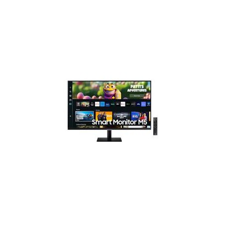 MONITOR LED SAMSUNG 32 PULGADAS, WIDESCREEN, FHD, 1920X1080, SMART MONITOR M5, NEGRO, 2 HDMI, 2 USB, WIFI, BLUETOOTH, 4MS, 60HZ,