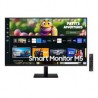 MONITOR LED SAMSUNG 32 PULGADAS, WIDESCREEN, FHD, 1920X1080, SMART MONITOR M5, NEGRO, 2 HDMI, 2 USB, WIFI, BLUETOOTH, 4MS, 60HZ,